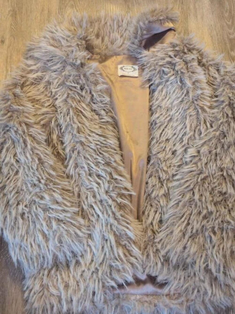 Mia Joy Faux Fur Jacket Size 7
